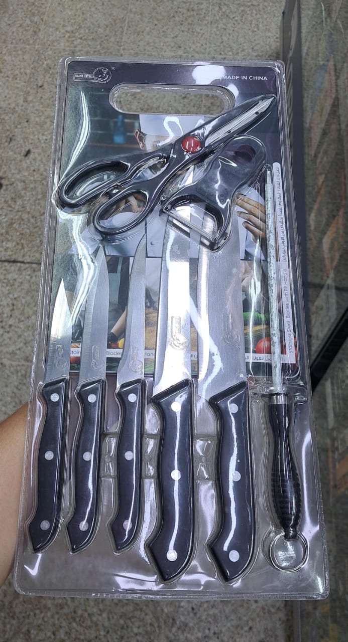 Miniatura 2 de SET DE CUCHILLOS COCINA 9 EN 1